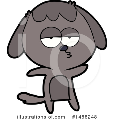 Royalty-Free (RF) Dog Clipart Illustration by lineartestpilot - Stock Sample #1488248