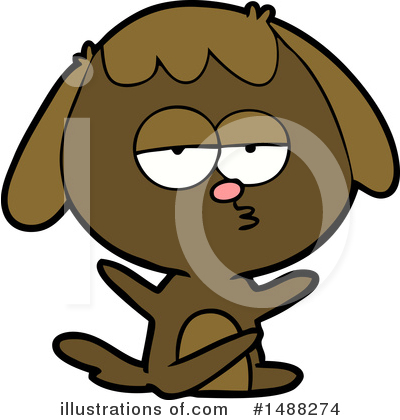 Royalty-Free (RF) Dog Clipart Illustration by lineartestpilot - Stock Sample #1488274