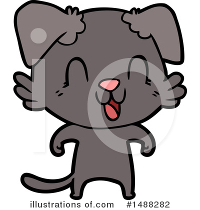 Royalty-Free (RF) Dog Clipart Illustration by lineartestpilot - Stock Sample #1488282