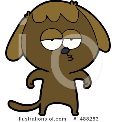 Royalty-Free (RF) Dog Clipart Illustration by lineartestpilot - Stock Sample #1488283