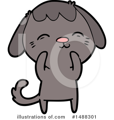 Royalty-Free (RF) Dog Clipart Illustration by lineartestpilot - Stock Sample #1488301