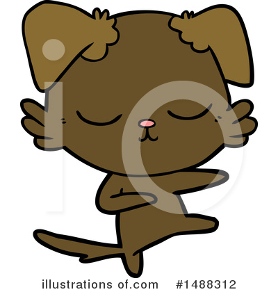 Royalty-Free (RF) Dog Clipart Illustration by lineartestpilot - Stock Sample #1488312