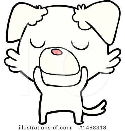 Royalty-Free (RF) Dog Clipart Illustration by lineartestpilot - Stock Sample #1488313