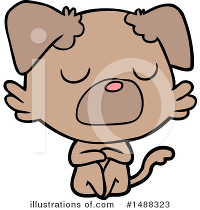 Royalty-Free (RF) Dog Clipart Illustration by lineartestpilot - Stock Sample #1488323