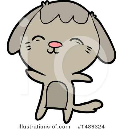 Royalty-Free (RF) Dog Clipart Illustration by lineartestpilot - Stock Sample #1488324