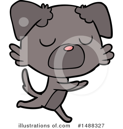 Royalty-Free (RF) Dog Clipart Illustration by lineartestpilot - Stock Sample #1488327