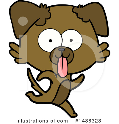 Royalty-Free (RF) Dog Clipart Illustration by lineartestpilot - Stock Sample #1488328
