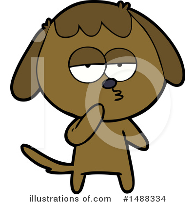 Royalty-Free (RF) Dog Clipart Illustration by lineartestpilot - Stock Sample #1488334