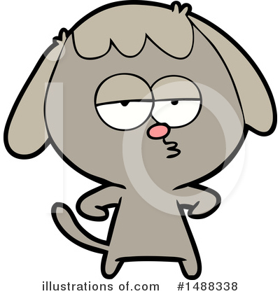 Royalty-Free (RF) Dog Clipart Illustration by lineartestpilot - Stock Sample #1488338