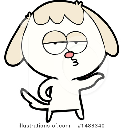Royalty-Free (RF) Dog Clipart Illustration by lineartestpilot - Stock Sample #1488340