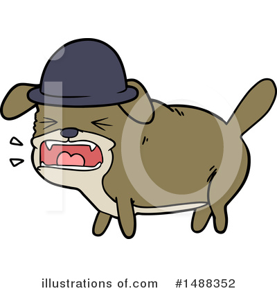 Royalty-Free (RF) Dog Clipart Illustration by lineartestpilot - Stock Sample #1488352
