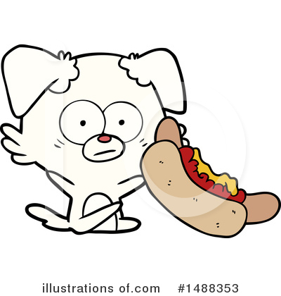Royalty-Free (RF) Dog Clipart Illustration by lineartestpilot - Stock Sample #1488353