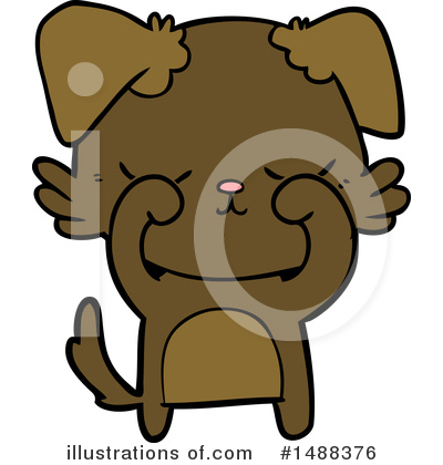 Royalty-Free (RF) Dog Clipart Illustration by lineartestpilot - Stock Sample #1488376
