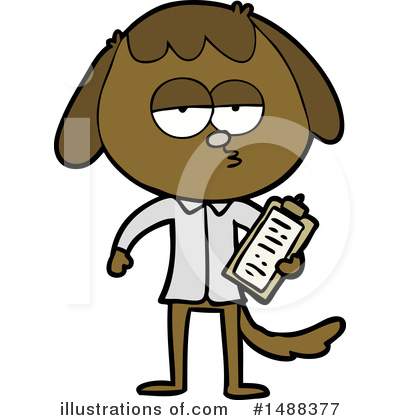 Royalty-Free (RF) Dog Clipart Illustration by lineartestpilot - Stock Sample #1488377