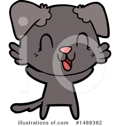 Royalty-Free (RF) Dog Clipart Illustration by lineartestpilot - Stock Sample #1488382