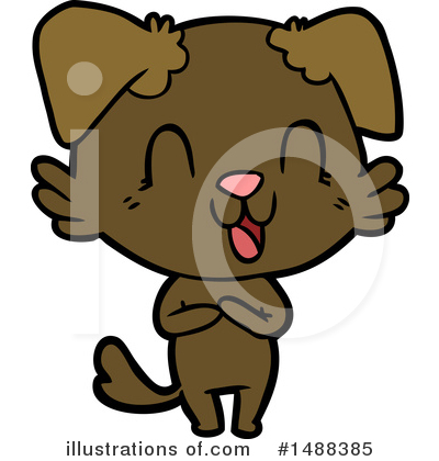 Royalty-Free (RF) Dog Clipart Illustration by lineartestpilot - Stock Sample #1488385