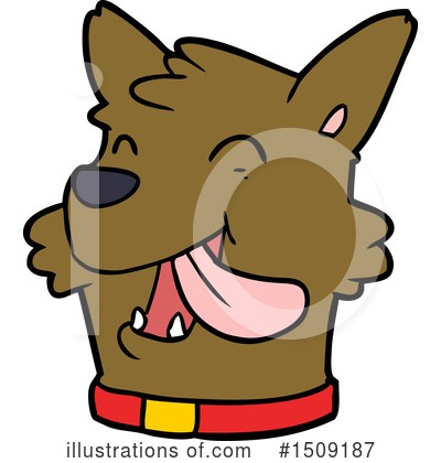 Royalty-Free (RF) Dog Clipart Illustration by lineartestpilot - Stock Sample #1509187
