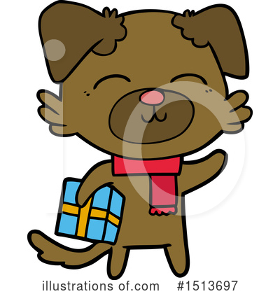 Royalty-Free (RF) Dog Clipart Illustration by lineartestpilot - Stock Sample #1513697
