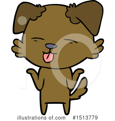 Royalty-Free (RF) Dog Clipart Illustration by lineartestpilot - Stock Sample #1513779