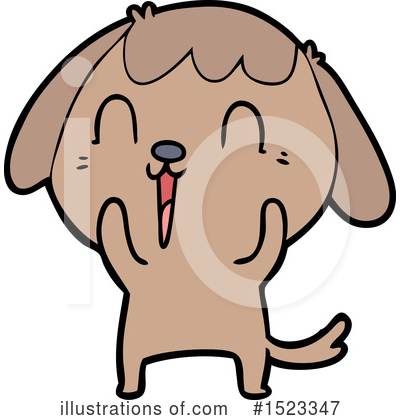 Royalty-Free (RF) Dog Clipart Illustration by lineartestpilot - Stock Sample #1523347