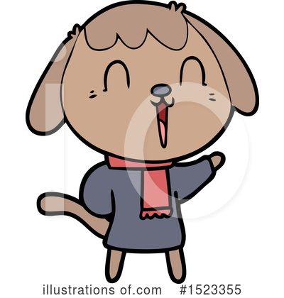Royalty-Free (RF) Dog Clipart Illustration by lineartestpilot - Stock Sample #1523355