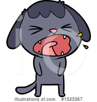 Royalty-Free (RF) Dog Clipart Illustration by lineartestpilot - Stock Sample #1523367