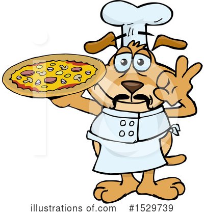 Royalty-Free (RF) Dog Clipart Illustration by Dennis Holmes Designs - Stock Sample #1529739