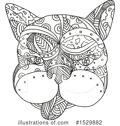 Royalty-Free (RF) Dog Clipart Illustration by patrimonio - Stock Sample #1529882