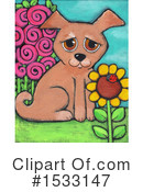 Dog Clipart #1533147 by Maria Bell