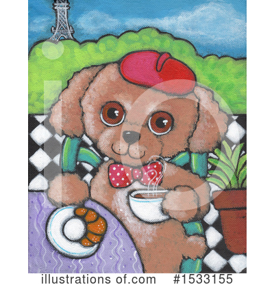 Royalty-Free (RF) Dog Clipart Illustration by Maria Bell - Stock Sample #1533155