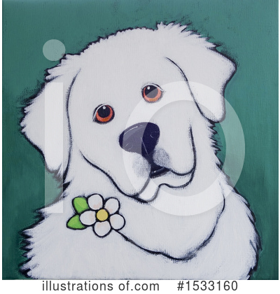 Royalty-Free (RF) Dog Clipart Illustration by Maria Bell - Stock Sample #1533160