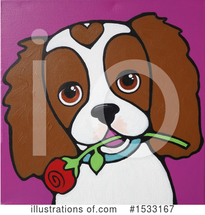 Royalty-Free (RF) Dog Clipart Illustration by Maria Bell - Stock Sample #1533167