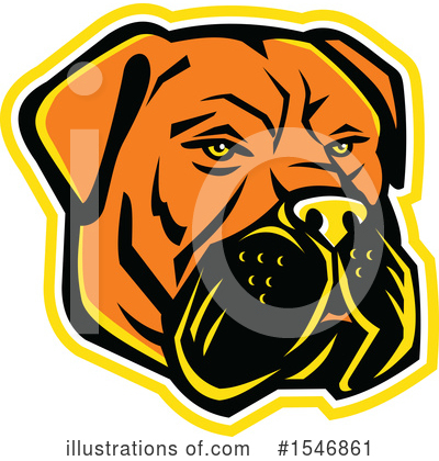Royalty-Free (RF) Dog Clipart Illustration by patrimonio - Stock Sample #1546861