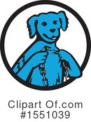 Dog Clipart #1551039 by patrimonio