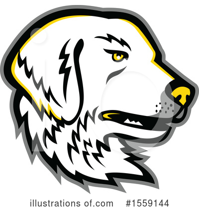 Royalty-Free (RF) Dog Clipart Illustration by patrimonio - Stock Sample #1559144