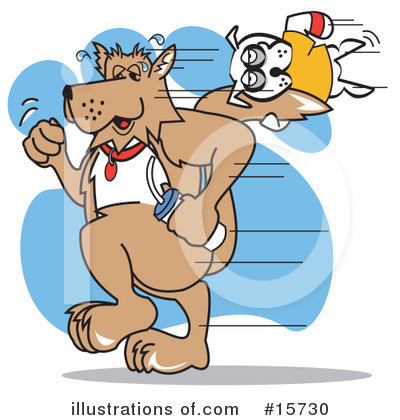 Royalty-Free (RF) Dog Clipart Illustration by Andy Nortnik - Stock Sample #15730