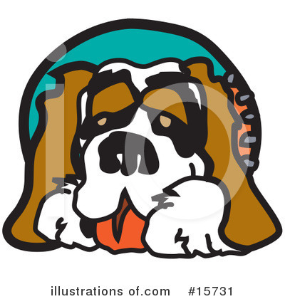 Royalty-Free (RF) Dog Clipart Illustration by Andy Nortnik - Stock Sample #15731