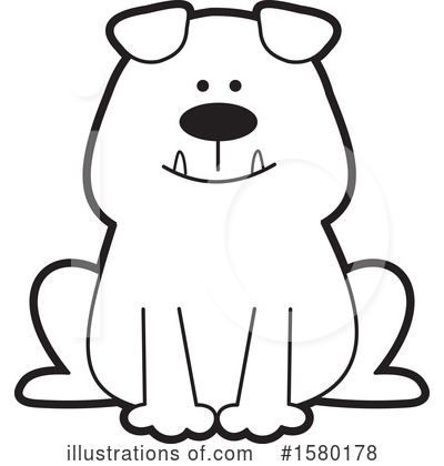 Royalty-Free (RF) Dog Clipart Illustration by Johnny Sajem - Stock Sample #1580178