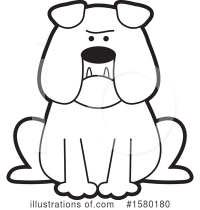 Royalty-Free (RF) Dog Clipart Illustration by Johnny Sajem - Stock Sample #1580180