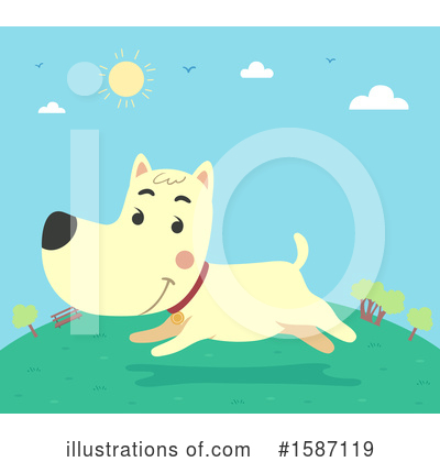 Royalty-Free (RF) Dog Clipart Illustration by BNP Design Studio - Stock Sample #1587119