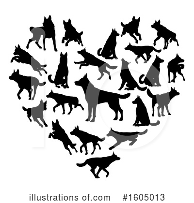 Royalty-Free (RF) Dog Clipart Illustration by AtStockIllustration - Stock Sample #1605013