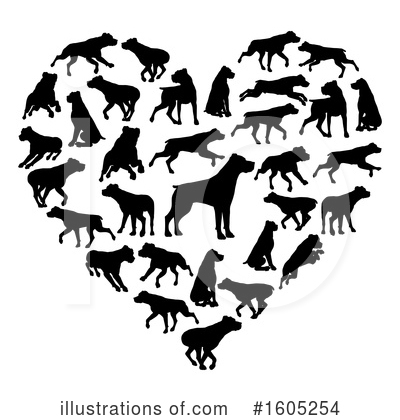 Rottweiler Clipart #1605254 by AtStockIllustration