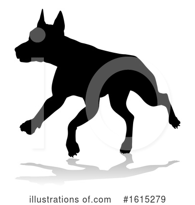 Royalty-Free (RF) Dog Clipart Illustration by AtStockIllustration - Stock Sample #1615279
