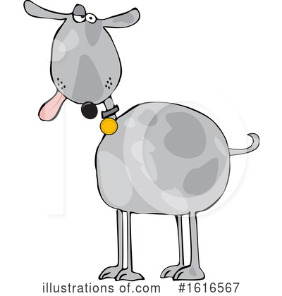 Royalty-Free (RF) Dog Clipart Illustration by djart - Stock Sample #1616567