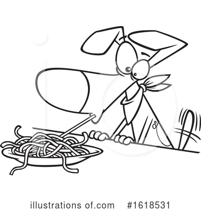 Spaghetti Clipart #1618531 by toonaday