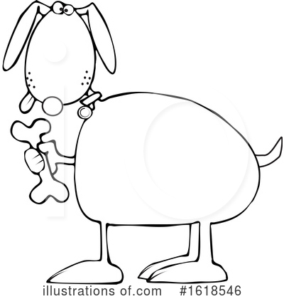Royalty-Free (RF) Dog Clipart Illustration by djart - Stock Sample #1618546