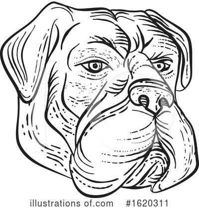 Royalty-Free (RF) Dog Clipart Illustration by patrimonio - Stock Sample #1620311