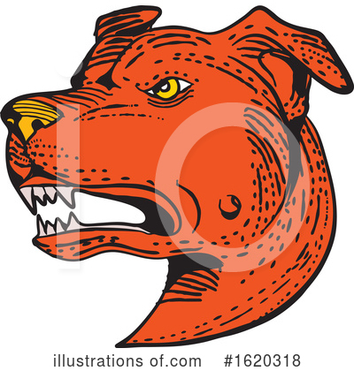 Royalty-Free (RF) Dog Clipart Illustration by patrimonio - Stock Sample #1620318