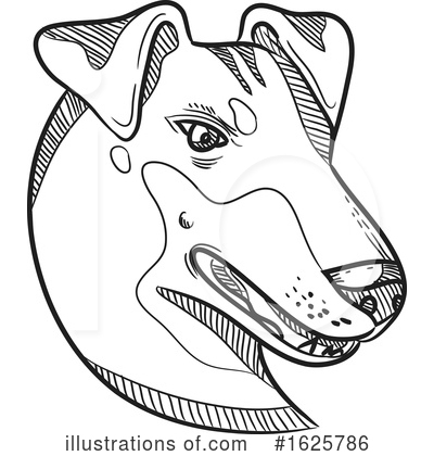 Royalty-Free (RF) Dog Clipart Illustration by patrimonio - Stock Sample #1625786