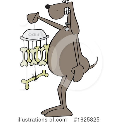 Royalty-Free (RF) Dog Clipart Illustration by djart - Stock Sample #1625825